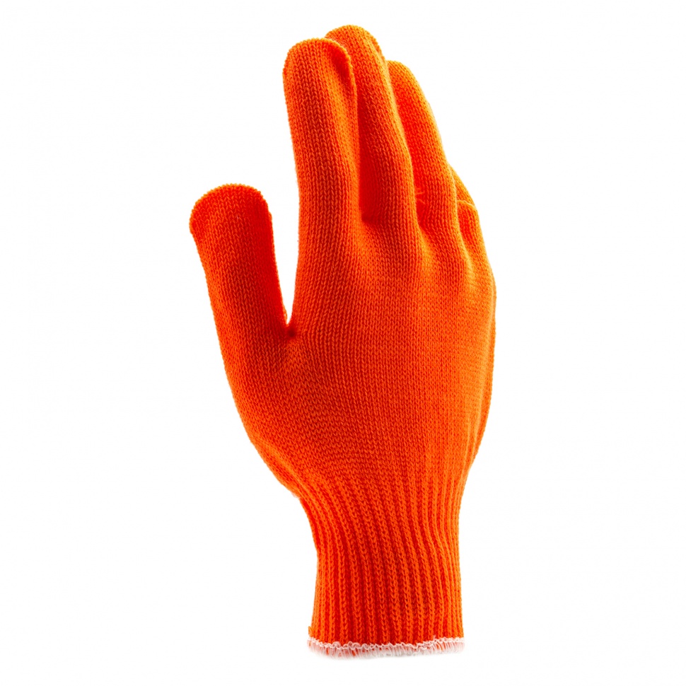 Перчатки трикотажные, акрил, ПВХ гель "Протектор", оранжевый, оверлок, Россия// СИБРТЕХ Перчатки трикотажные, акрил, ПВХ гель "Протектор", оранжевый, оверлок, Россия// СИБРТЕХ