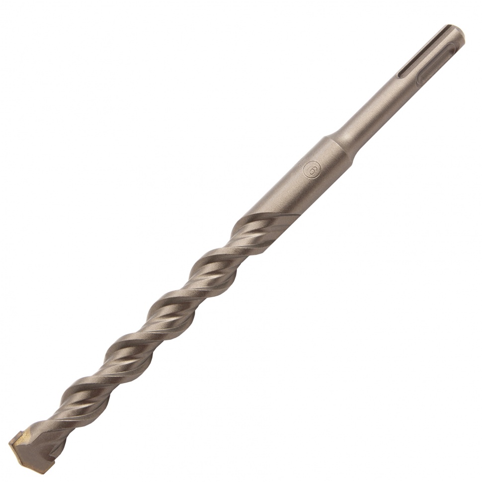 Бур по бетону, двойная спираль, Cobalt W-tip, 16x210 мм, SDS PLUS// Denzel Бур по бетону, двойная спираль, Cobalt W-tip, 16x210 мм, SDS PLUS// Denzel