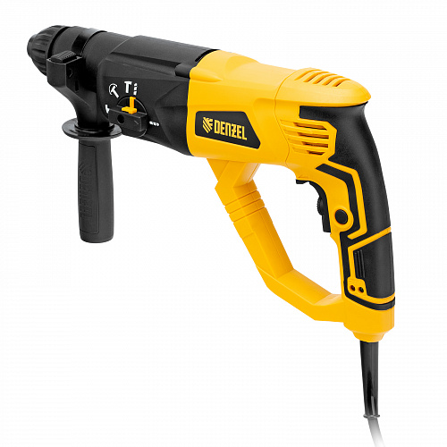 Перфоратор электрический RH-1050-26, SDS-plus, 1050 Вт, 3,2 Дж, 3 плюс 1 реж.// Denzel Перфоратор электрический RH-1050-26, SDS-plus, 1050 Вт, 3,2 Дж, 3 плюс 1 реж.// Denzel