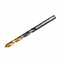 Сверло по металлу, 4 мм, HSS-Tin, Golden Tip, 10 шт.// Denzel Сверло по металлу, 4 мм, HSS-Tin, Golden Tip, 10 шт.// Denzel