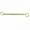Ключ накидной, 30 х 32 мм, желтый цинк// Сибртех
