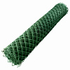 Решетка заборная в рулоне, 1,8х25 м, ячейка 90х100 мм, пластиковая, зеленая// Россия