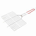Решетка-гриль 220х340 мм, хромированная, PVC рукоятка// Sparta Решетка-гриль 220х340 мм, хромированная, PVC рукоятка// Sparta