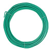 Проволока для подвязки,стальная в ПВХ (зелёный) 25 м , внутр. 1,6 мм / внеш. 3,0 мм// Сибртех