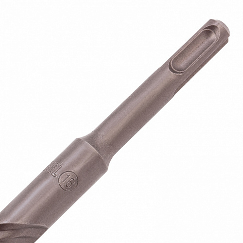 Бур по бетону, двойная спираль, Cobalt W-tip, 16x310 мм, SDS PLUS// Denzel Бур по бетону, двойная спираль, Cobalt W-tip, 16x310 мм, SDS PLUS// Denzel