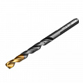 Сверло по металлу, 5 мм, HSS-Tin, Golden Tip, 10 шт.// Denzel Сверло по металлу, 5 мм, HSS-Tin, Golden Tip, 10 шт.// Denzel