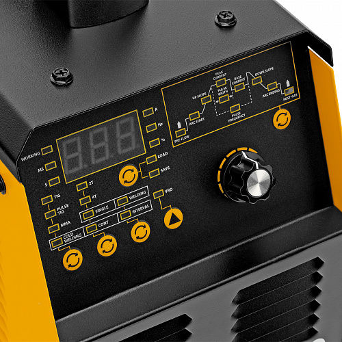 Аппарат инвертор. аргонодуговой сварки ITIG-200 DС Pulse Cold Weld, 200 А, ПВ 60%// Denzel Аппарат инвертор. аргонодуговой сварки ITIG-200 DС Pulse Cold Weld, 200 А, ПВ 60%// Denzel