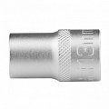 Головка торцевая, 13 мм, 12-гранная, CrV, под квадрат 1/2", хромированная// Stels Головка торцевая, 13 мм, 12-гранная, CrV, под квадрат 1/2", хромированная// Stels