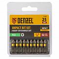 Набор бит торсионных PZ2x25 мм, лазерная обработка шлица, сталь S2, 10 шт.// Denzel Набор бит торсионных PZ2x25 мм, лазерная обработка шлица, сталь S2, 10 шт.// Denzel