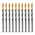 Сверло по металлу, 4,8 мм, HSS-Tin, Golden Tip, 10 шт.// Denzel Сверло по металлу, 4,8 мм, HSS-Tin, Golden Tip, 10 шт.// Denzel