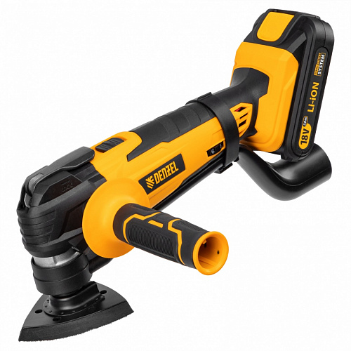 Многофункциональный инструмент аккумуляторный MTL-IB-18-02, Li-Ion, 18 В// Denzel Многофункциональный инструмент аккумуляторный MTL-IB-18-02, Li-Ion, 18 В// Denzel