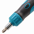 Отвертка-реверс + механизм SmartPush + биты, 12 пред., PH + SL + Torx, S2, 2к рукоятка// Gross Отвертка-реверс + механизм SmartPush + биты, 12 пред., PH + SL + Torx, S2, 2к рукоятка// Gross
