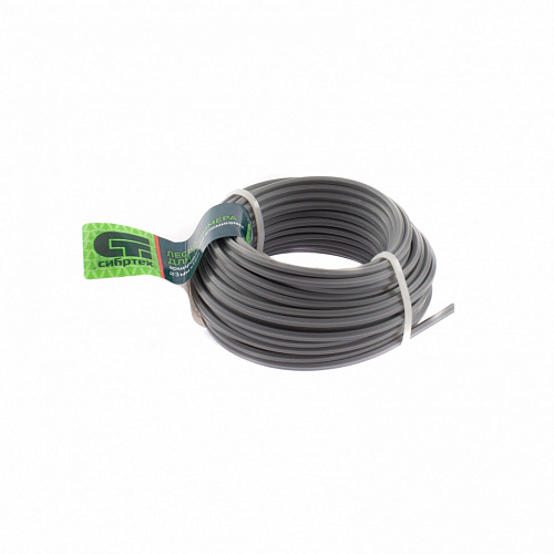 Леска для триммера звезда, армир. алюминием, 3,0 мм х 10 м, Россия// Сибртех Леска для триммера звезда, армир. алюминием, 3,0 мм х 10 м, Россия// Сибртех