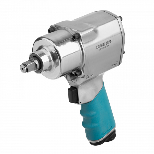 Гайковёрт пневматический ударный G1260,1/2",Twin Hammer, 813Нм, 7000 об/мин// Gross Гайковёрт пневматический ударный G1260,1/2",Twin Hammer, 813Нм, 7000 об/мин// Gross