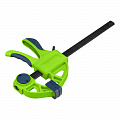 Струбцина F-образная, быстрозажимная, 150х70х360 мм,пласт.корпус,фиксатор,двухкомп. рук-ка// Сибртех Струбцина F-образная, быстрозажимная, 150х70х360 мм,пласт.корпус,фиксатор,двухкомп. рук-ка// Сибртех