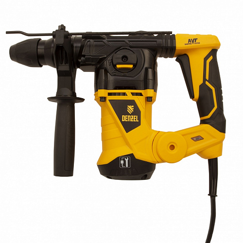 Перфоратор электрический RHV-1250-30, SDS-plus, 1250 Вт, 5 Дж, 3 плюс 1 реж.// Denzel Перфоратор электрический RHV-1250-30, SDS-plus, 1250 Вт, 5 Дж, 3 плюс 1 реж.// Denzel