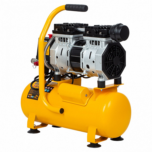 Компрессор DLS650/10 безмаслянный малошумный 650 Вт, 120 л/мин,ресивер 10 л// Denzel Компрессор DLS650/10 безмаслянный малошумный 650 Вт, 120 л/мин,ресивер 10 л// Denzel
