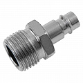 Ниппель универсальный быстросъемный ("папа"), внешняя резьба 1/2", 2 шт.// Stels Ниппель универсальный быстросъемный ("папа"), внешняя резьба 1/2", 2 шт.// Stels