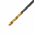 Сверло по металлу, 2 мм, HSS-Tin, Golden Tip, 10 шт.// Denzel Сверло по металлу, 2 мм, HSS-Tin, Golden Tip, 10 шт.// Denzel