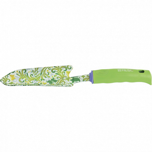 Совок посадочный узкий, 55х320 мм, стальной, пластиковая рукоятка, FLOWER GREEN// Palisad Совок посадочный узкий, 55х320 мм, стальной, пластиковая рукоятка, FLOWER GREEN// Palisad