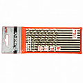 Сверло по металлу, 6,0 х 139 мм, полированное, удл., HSS, 10 шт. цил. хв.// Matrix Сверло по металлу, 6,0 х 139 мм, полированное, удл., HSS, 10 шт. цил. хв.// Matrix