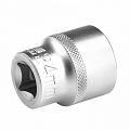 Головка торцевая, 24 мм, 12-гранная, CrV, под квадрат 1/2", хромированная// Stels Головка торцевая, 24 мм, 12-гранная, CrV, под квадрат 1/2", хромированная// Stels