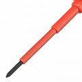 Отвертка Insulated до 1000 В, PH0x75 мм, CrMo, 2к рукоятка// Matrix Отвертка Insulated до 1000 В, PH0x75 мм, CrMo, 2к рукоятка// Matrix