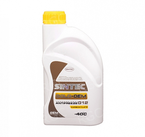 Жидкость охлаждающая антифриз SINTEC Gold-1кг Жидкость охлаждающая антифриз SINTEC Gold-1кг