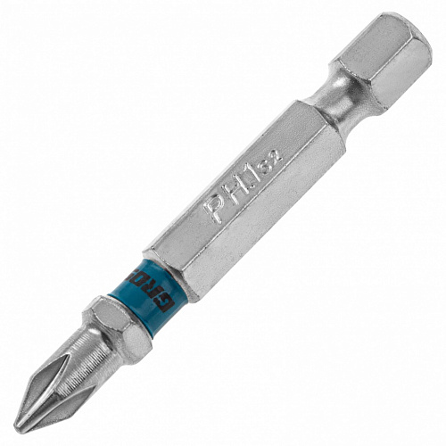 Набор бит PH1х50, сталь S2, 2 шт.// Gross Набор бит PH1х50, сталь S2, 2 шт.// Gross