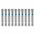 Набор бит TORX 40х50, сталь S2, 10 шт.// Gross Набор бит TORX 40х50, сталь S2, 10 шт.// Gross
