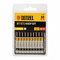 Набор бит TORX 10х50, сталь S2, шестигранный профиль, 10 шт.// Denzel Набор бит TORX 10х50, сталь S2, шестигранный профиль, 10 шт.// Denzel