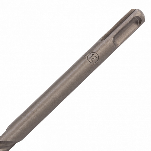 Бур по бетону, двойная спираль, Cobalt W-tip, 12x600 мм, SDS PLUS// Denzel Бур по бетону, двойная спираль, Cobalt W-tip, 12x600 мм, SDS PLUS// Denzel