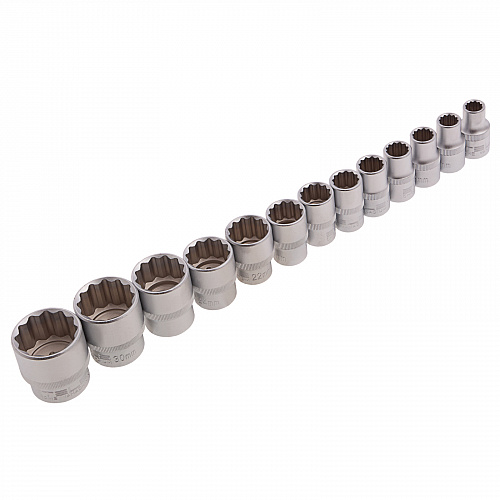 Набор инструментов, 1/2", 1/4", CrV, 12 гранные головки, пластиковый кейс, 76 предметов// Stels Набор инструментов, 1/2", 1/4", CrV, 12 гранные головки, пластиковый кейс, 76 предметов// Stels