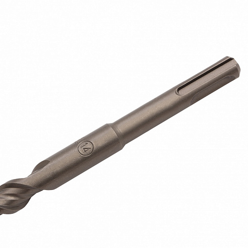 Бур по бетону, двойная спираль, Cobalt W-tip, 14x260 мм, SDS PLUS// Denzel Бур по бетону, двойная спираль, Cobalt W-tip, 14x260 мм, SDS PLUS// Denzel