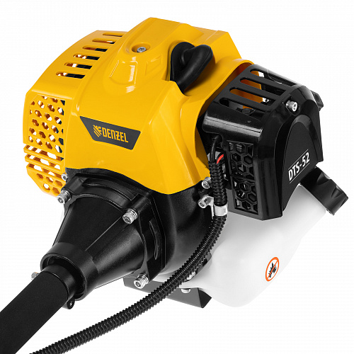 Триммер бензиновый DTS-52, 52 см3, неразъемная штанга, состоит из 2 частей// Denzel Триммер бензиновый DTS-52, 52 см3, неразъемная штанга, состоит из 2 частей// Denzel