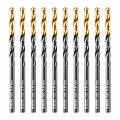 Сверло по металлу, 3,8 мм, HSS-Tin, Golden Tip, 10 шт.// Denzel Сверло по металлу, 3,8 мм, HSS-Tin, Golden Tip, 10 шт.// Denzel