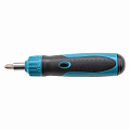 Отвертка-реверс + механизм SmartPush + биты, 12 пред., PH + SL + Torx, S2, 2к рукоятка// Gross Отвертка-реверс + механизм SmartPush + биты, 12 пред., PH + SL + Torx, S2, 2к рукоятка// Gross