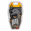 Набор ключей имбусовых Torx-Tempered, TT10-50, CrV, 9 шт.// Deznel Набор ключей имбусовых Torx-Tempered, TT10-50, CrV, 9 шт.// Deznel