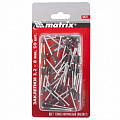 Заклепки 3,2 х 8 мм RAL 8017 (темно-коричневый), 50 шт.// Matrix Заклепки 3,2 х 8 мм RAL 8017 (темно-коричневый), 50 шт.// Matrix