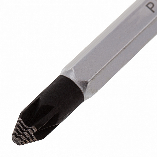 Отвертка, PZ2x100 мм, S2, 3к ручка// Gross Отвертка, PZ2x100 мм, S2, 3к ручка// Gross