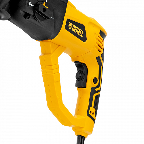 Перфоратор электрический RH-1050-26, SDS-plus, 1050 Вт, 3,2 Дж, 3 плюс 1 реж.// Denzel Перфоратор электрический RH-1050-26, SDS-plus, 1050 Вт, 3,2 Дж, 3 плюс 1 реж.// Denzel