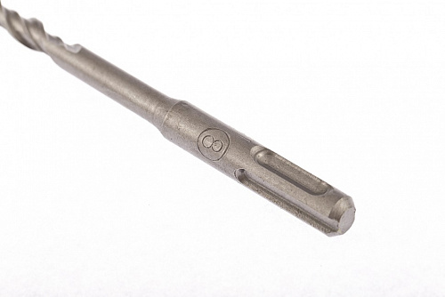 Бур по бетону, 8 x 450mm, SDS PLUS// Сибртех Бур по бетону, 8 x 450mm, SDS PLUS// Сибртех
