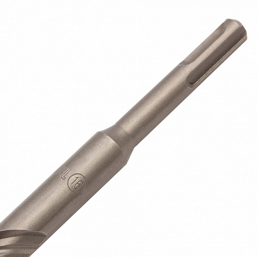 Бур по бетону, двойная спираль, Cobalt W-tip, 16x600 мм, SDS PLUS// Denzel Бур по бетону, двойная спираль, Cobalt W-tip, 16x600 мм, SDS PLUS// Denzel