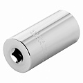 Головка торцевая многоразмерная (11-32мм) под квадрат 1/2", CrV, хромир.// Gross Головка торцевая многоразмерная (11-32мм) под квадрат 1/2", CrV, хромир.// Gross