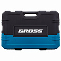 Набор инструментов, 1/2", 3/8", 1/4", CrV, 120 зубьев, 216 предметов// Gross Набор инструментов, 1/2", 3/8", 1/4", CrV, 120 зубьев, 216 предметов// Gross