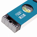 Уровень алюминиевый, 600 мм, усиленный с ударопрочными заглушками, рукоятки, 3 глазка// Gross Уровень алюминиевый, 600 мм, усиленный с ударопрочными заглушками, рукоятки, 3 глазка// Gross