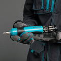 Отвертка-реверс + механизм SmartPush + биты, 12 пред., PH + SL + Torx, S2, 2к рукоятка// Gross Отвертка-реверс + механизм SmartPush + биты, 12 пред., PH + SL + Torx, S2, 2к рукоятка// Gross