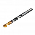 Сверло по металлу, 6 мм, HSS-Tin, Golden Tip, 10 шт.// Denzel Сверло по металлу, 6 мм, HSS-Tin, Golden Tip, 10 шт.// Denzel