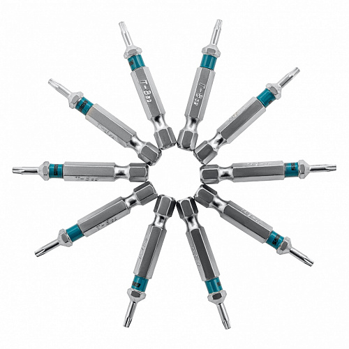 Набор бит TORX 8х50, сталь S2, 10 шт.// Gross Набор бит TORX 8х50, сталь S2, 10 шт.// Gross
