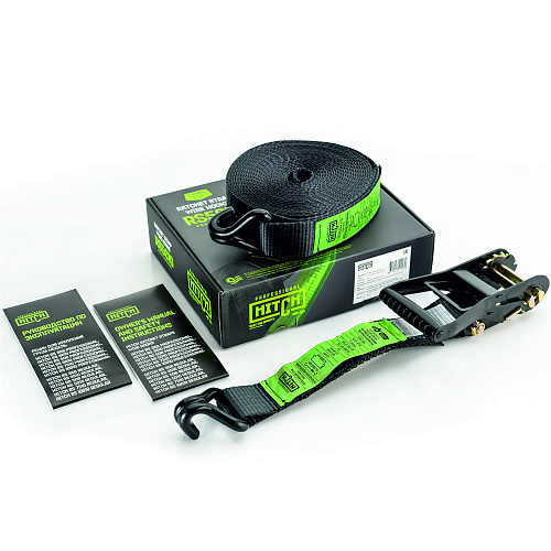 Ремень стяжной HITCH RS PROFESSIONAL SELF-TENSION 600:5000:10 (50мм, STF600daN, 5T, 10М) Ремень стяжной HITCH RS PROFESSIONAL SELF-TENSION 600:5000:10 (50мм, STF600daN, 5T, 10М)